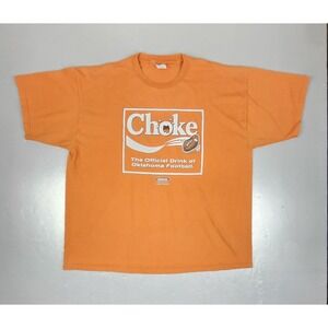 Smack Talk Oklahoma Sooners T-Shirt‎ Mens 2XL CHOKE The Official Drink Longhorns